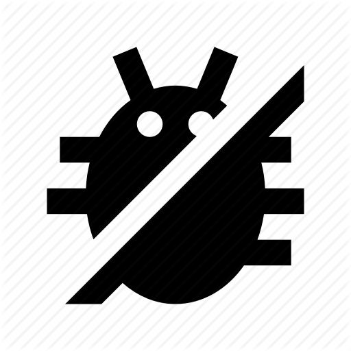 Anti Bug, Antivirus, No Bug, No Insect, No Malware Icon