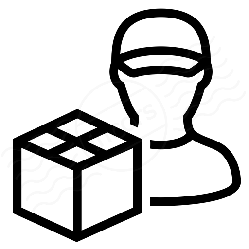 Iconexperience I Collection Delivery Man Icon
