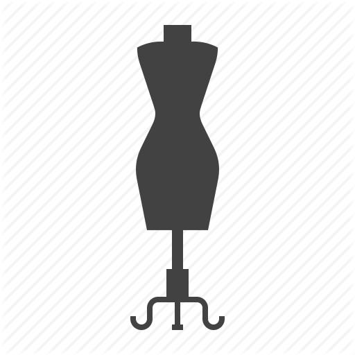 Dummy, Mannequin, Sewing, Tailor Icon