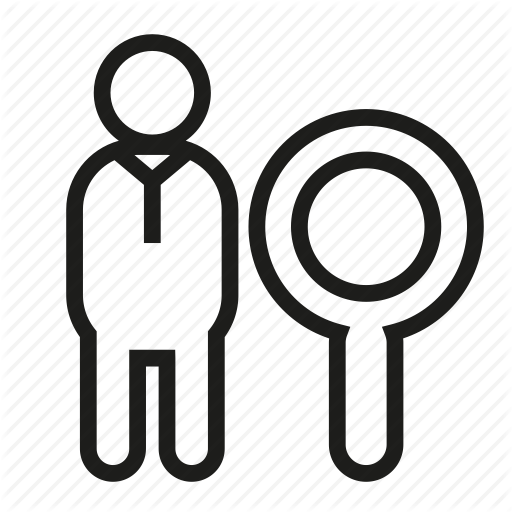 Human Resource, Magnifier Glass, Manpower, People, Search Icon