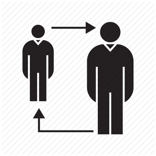 Allocate, Manpower, People, Rotate Icon