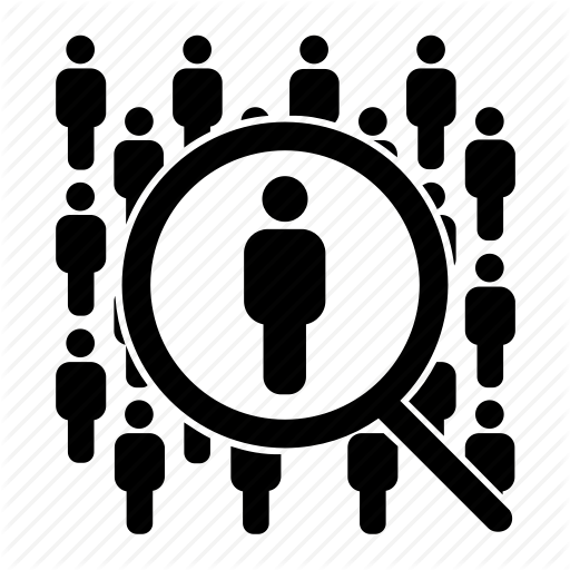 Find, Magnifier, Manpower, People, Person, Search, Zoom Icon