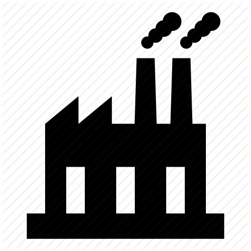 Company, Factory, Industry, Manufacturing Icon