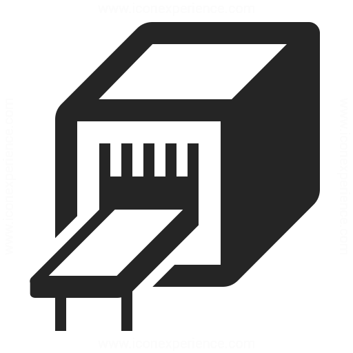 Industrial Machine Icon Iconexperience