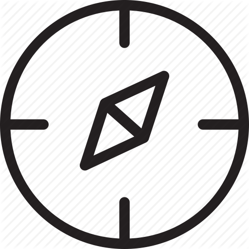 Compass, Location, Map, Where Icon