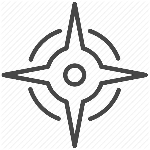 Compass, Direction, Guide, Map, Navigation Icon