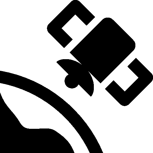 Maps Satellite In Orbit Icon Windows Iconset