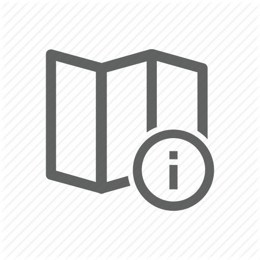 Guide, Help, Info, Information, Map, Navigation Icon