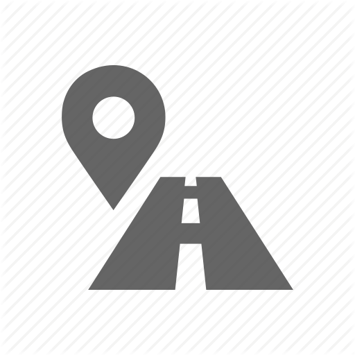 Map Navigation Road Icon Logo Image