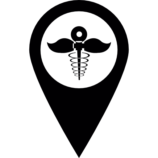 Pins Maps Pharmacy Icons Free Download