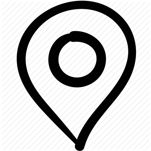 Doodle, Location, Locator, Map, Map Pin, Marker, Pn