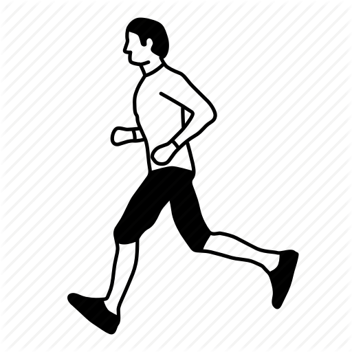 Fitness, Health, Man, Marathon, Runner, Running, Sport Icon