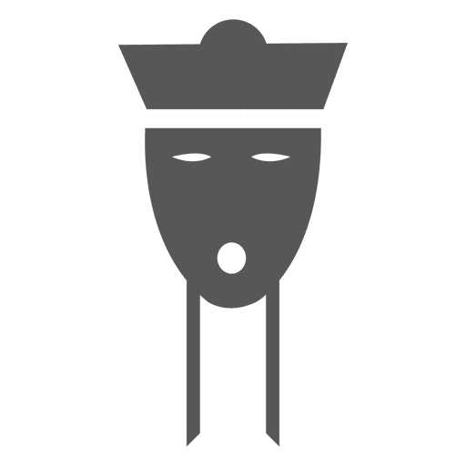 Traditional Chinese Mask Icon