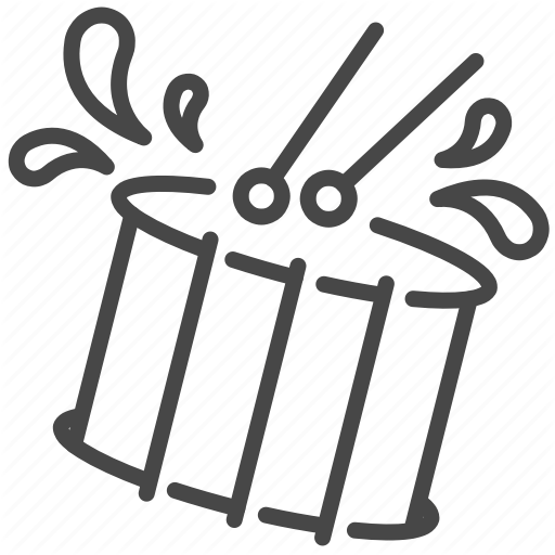 Carnival, Drum, Festival, Mardi Gras Icon