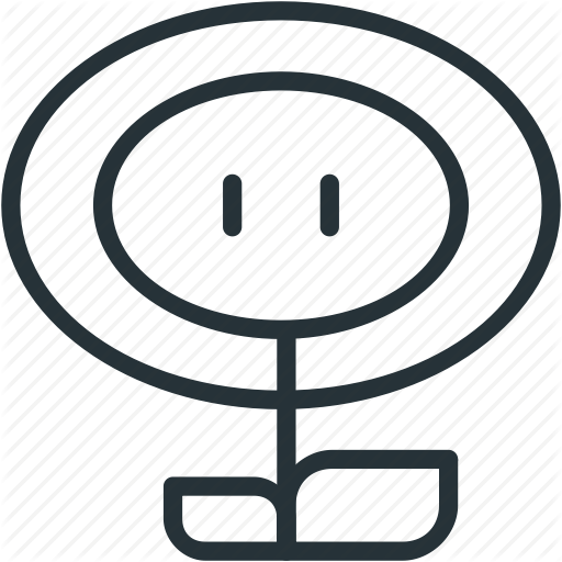 Flower, Gaming, Mario Icon