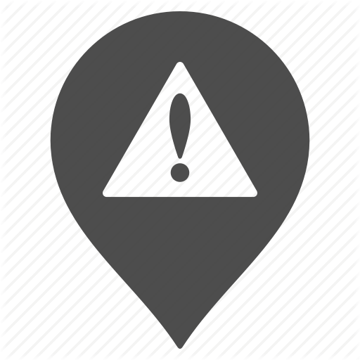 Accident, Attention, Danger, Map Pointer, Pin, Problem, Warning