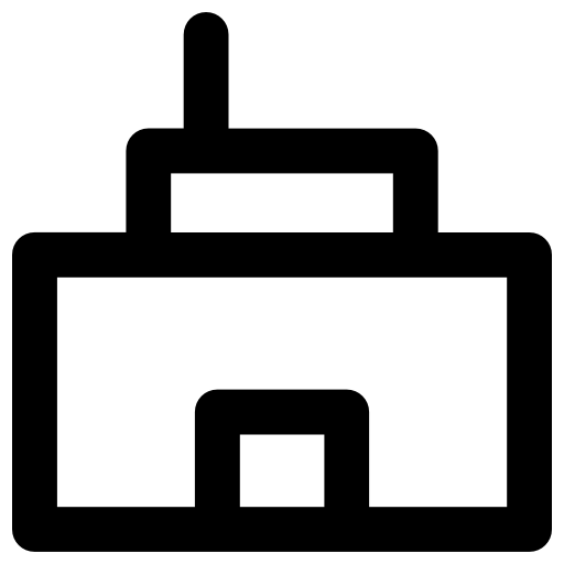 Factory Icon Industrial Icon Collection Vectors Market