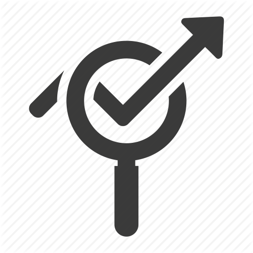 Analysis, Chart, Look, Magnifier, Market, Research Icon