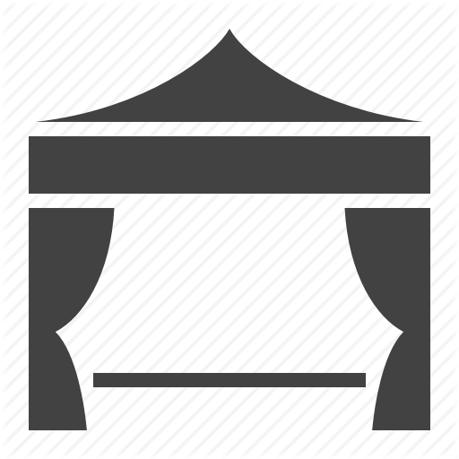 Marquee, Pavilion, Show, Tent, Trade Icon