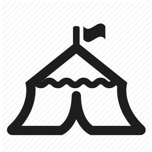 Carnival, Circus, Marquee, Shapito Circus Icon