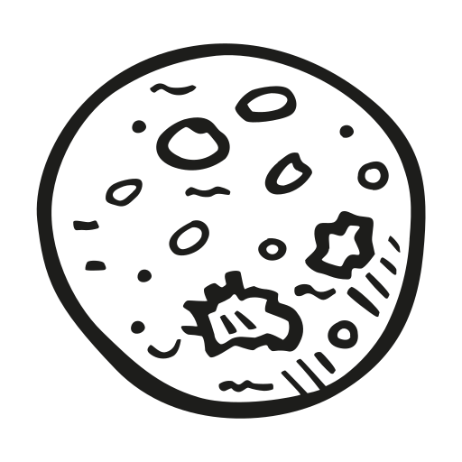 Mars Icon Free Of Space