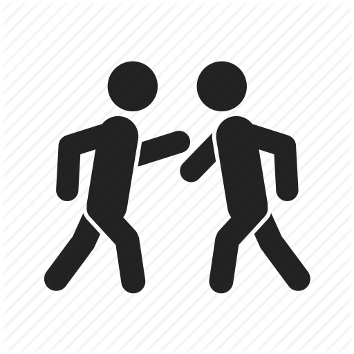 Fight, Karate, Martial Arts Icon