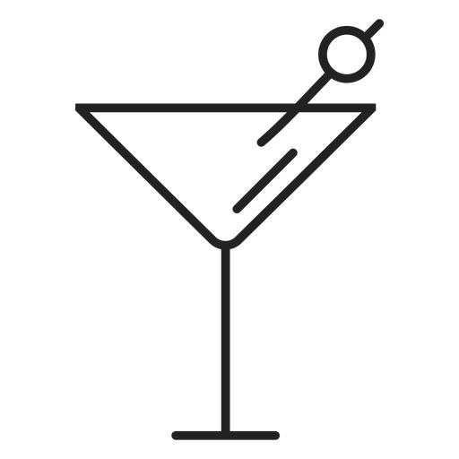 Martini Glass Icon