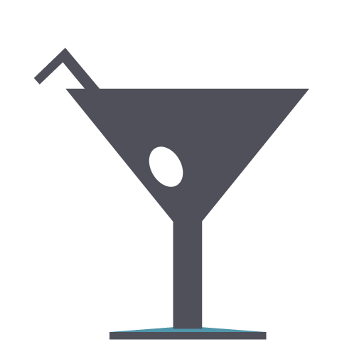 Drink, Cocktail, Shot, Disco, Martini Icon