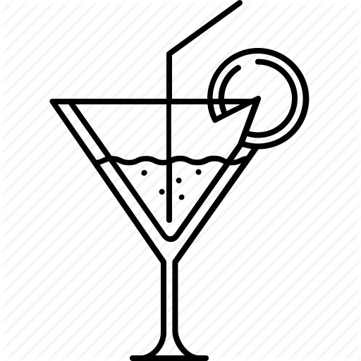 Alcohol, Cocktail, Drink, Glass, Martini Icon