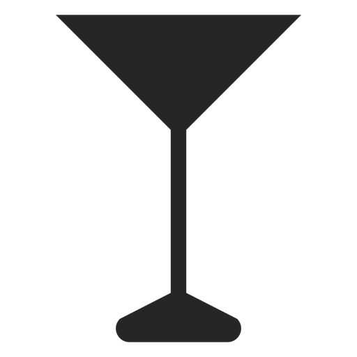 Cocktail Glass Flat Icon