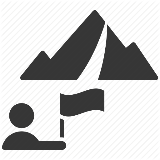 Challenge, Champion, Climb, Flag, Man, Mountan