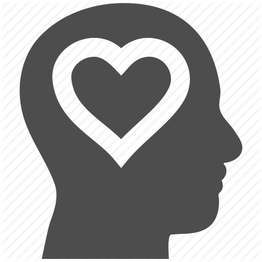 Head, Heart, Love, Lover Person, Romance, Romantic, Valentine Icon