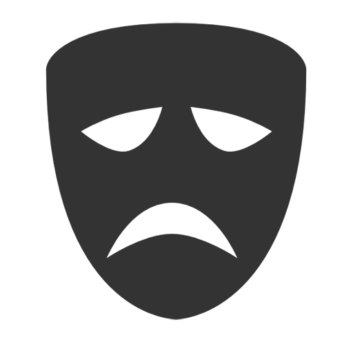 Tragedy Mask Icon Download Free Icons