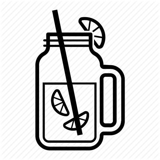 Container, Drink, Glass, Jar, Mason, Tea Icon