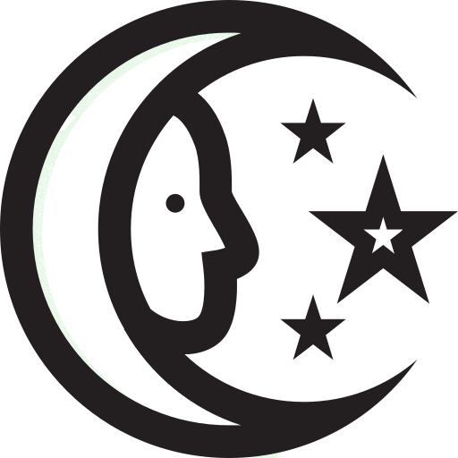 Moon, Stars, Ufo Icon Free Of Super Secret Vol One