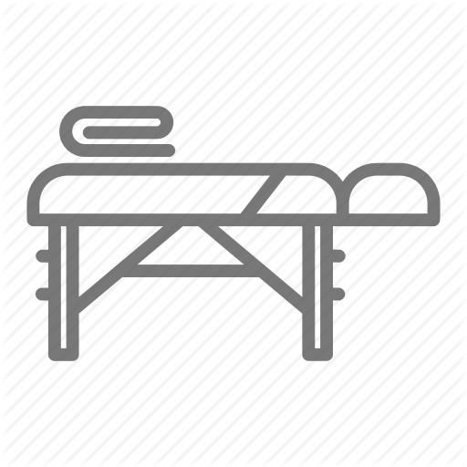Massage, Relax, Spa, Table, Towel Icon