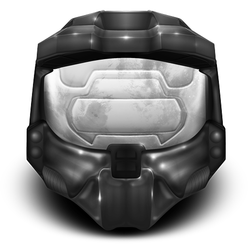 Master Chief Helmet Gray Icon