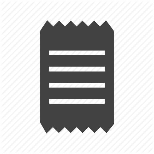 Bill, Document, Form, Income, Invoice, Paper, Receipt Icon