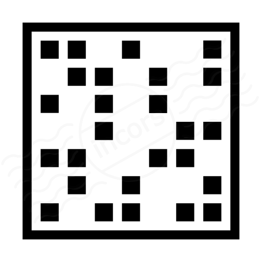 Iconexperience I Collection Dot Matrix Icon