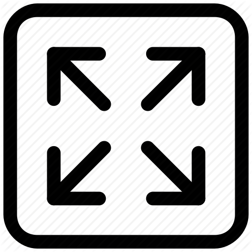 Arrows, Fullscreen, Expand, Maximize Icon Icon