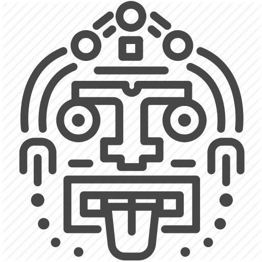 Ancient, Aztec, Maya, Mayan, Sculpture, Tribe Icon