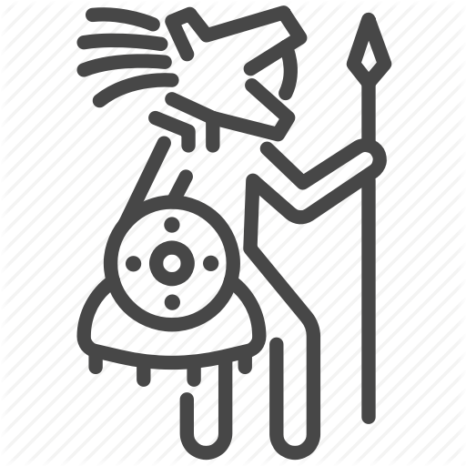 Ancient, Aztec, Maya, Mayan, Tribe, Warrior Icon