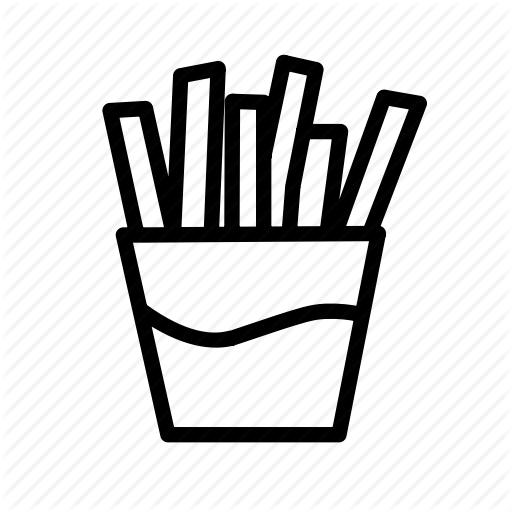 Fast Food, Food, French Fries, Fries, Mcdonalds Icon