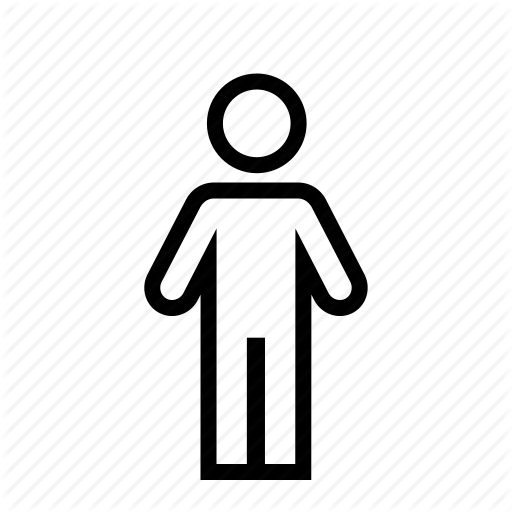 Figure, Line, Man, Me, Person, User Icon