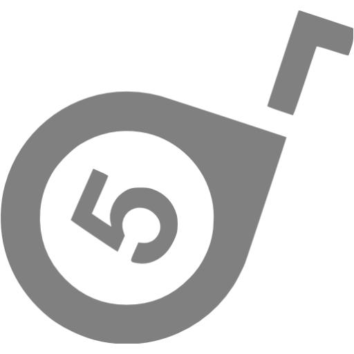 Gray Tape Measure Icon