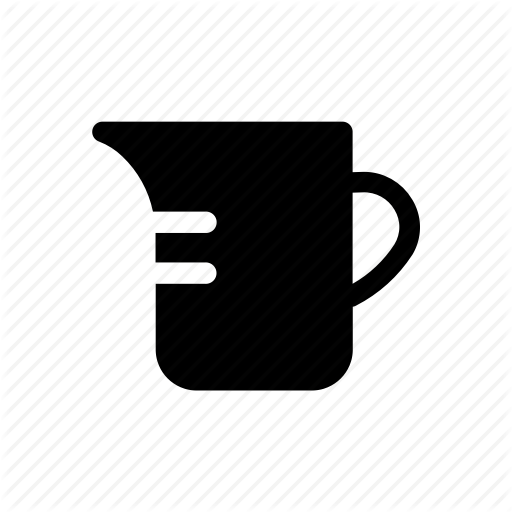 Beaker, Cuisine, Kitchen, Kitchenware, Measuring Cup Icon