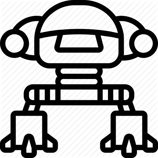 Bot, Droid, Ed, Mech, Mechanical, Robot, Robots Icon