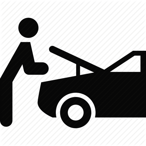 Auto, Hood, Maintenance, Mechanic Icon