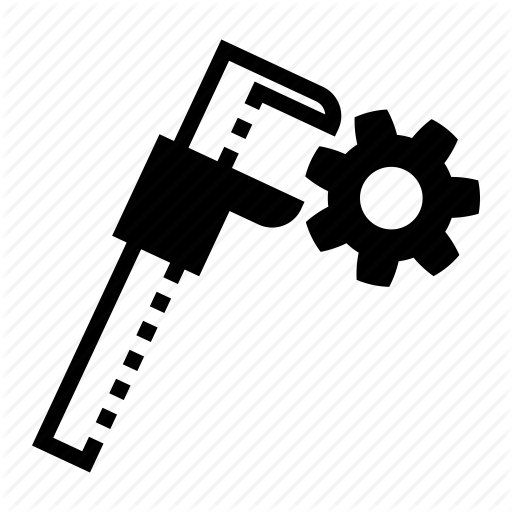 Engineer, Machinist, Mechanic, Mechanical Icon