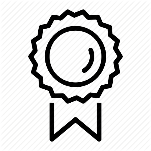 Achievement, Badge, Honor, Medal, Ribbon Icon